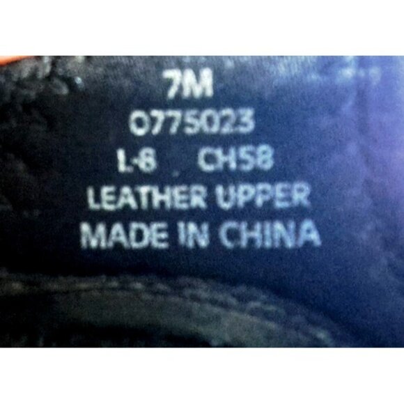 Sperry Top Sider Men's 7M Brown Leather Sandals Hook & Loop Closure - Picture 5 of 10